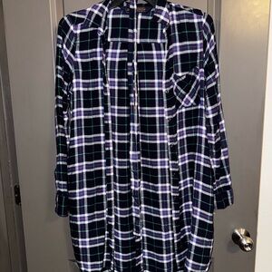 GAP Plaid Shirt in Blue and Green